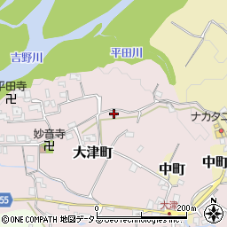 奈良県五條市大津町346周辺の地図