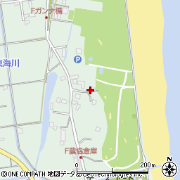 美舟駐車場周辺の地図