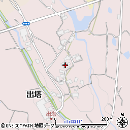 和歌山県橋本市出塔269周辺の地図
