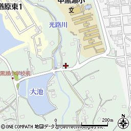 広島県東広島市黒瀬町楢原1447周辺の地図