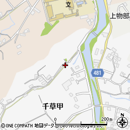 兵庫県洲本市千草甲2周辺の地図