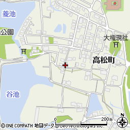 香川県高松市高松町1277-20周辺の地図