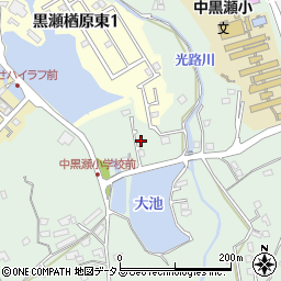 広島県東広島市黒瀬町楢原1303周辺の地図