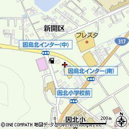 広島県尾道市因島中庄町4611-6周辺の地図