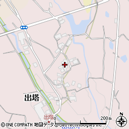 和歌山県橋本市出塔278周辺の地図