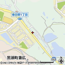 広島県東広島市黒瀬町楢原952周辺の地図