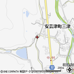 広島県東広島市安芸津町三津4793周辺の地図