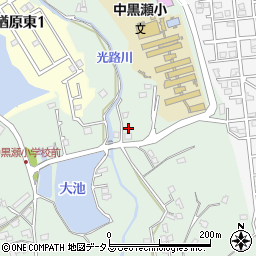 広島県東広島市黒瀬町楢原1450周辺の地図