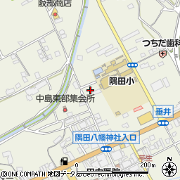 和歌山県橋本市隅田町中島129周辺の地図