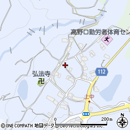 和歌山県橋本市高野口町上中74-1周辺の地図