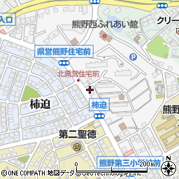 熊野文化ビル周辺の地図