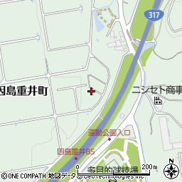 広島県尾道市因島重井町4377周辺の地図