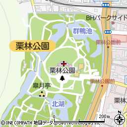 香川県庁出先機関栗林公園観光事務所周辺の地図