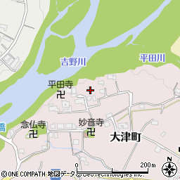 奈良県五條市大津町226周辺の地図