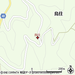 奈良県吉野郡黒滝村鳥住243周辺の地図