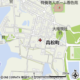 香川県高松市高松町1283-3周辺の地図