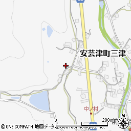 広島県東広島市安芸津町三津4790周辺の地図