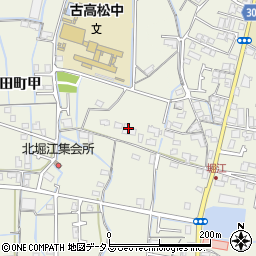 香川県高松市新田町甲182-1周辺の地図