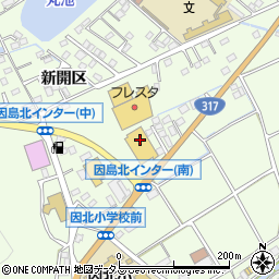 広島県尾道市因島中庄町4673周辺の地図