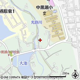 広島県東広島市黒瀬町楢原1454-1周辺の地図