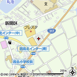 広島県尾道市因島中庄町4669-4周辺の地図