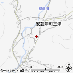 広島県東広島市安芸津町三津3122周辺の地図