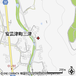 広島県東広島市安芸津町三津2619周辺の地図