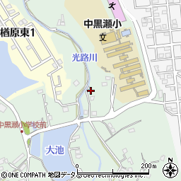 広島県東広島市黒瀬町楢原1454周辺の地図