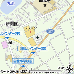 広島県尾道市因島中庄町4669-5周辺の地図