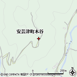 広島県東広島市安芸津町木谷11062周辺の地図