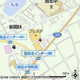 広島県尾道市因島中庄町4669-7周辺の地図