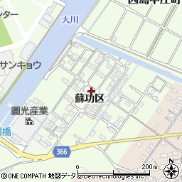 広島県尾道市因島中庄町4982-21周辺の地図