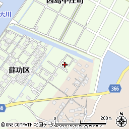 広島県尾道市因島中庄町蘇功区5065-5周辺の地図