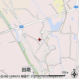 和歌山県橋本市出塔410周辺の地図