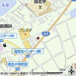 広島県尾道市因島中庄町4663周辺の地図