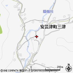 広島県東広島市安芸津町三津3129周辺の地図