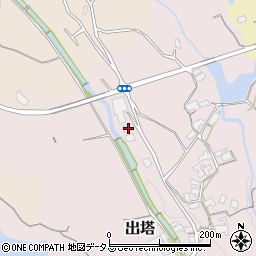 和歌山県橋本市出塔462周辺の地図