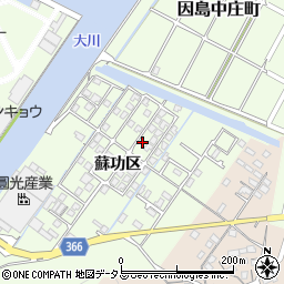 広島県尾道市因島中庄町4982-67周辺の地図