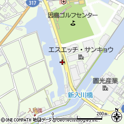 広島県尾道市因島中庄町4883周辺の地図