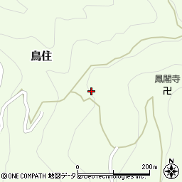 奈良県吉野郡黒滝村鳥住110周辺の地図