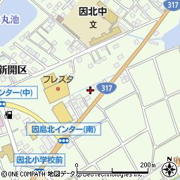 広島県尾道市因島中庄町4657周辺の地図