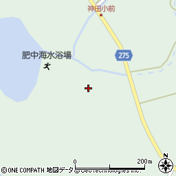 肥中海水浴オートキャンプ場周辺の地図