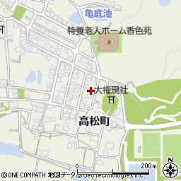 香川県高松市高松町1266-15周辺の地図
