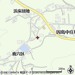 広島県尾道市因島中庄町3686周辺の地図