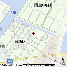 広島県尾道市因島中庄町4982-76周辺の地図