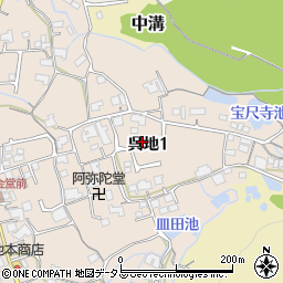 〒731-4222 広島県安芸郡熊野町呉地の地図