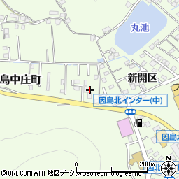 広島県尾道市因島中庄町4175周辺の地図