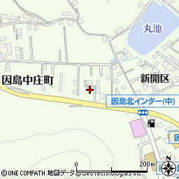 広島県尾道市因島中庄町4173周辺の地図