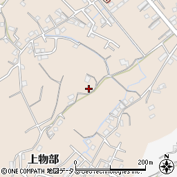 兵庫県洲本市上物部周辺の地図