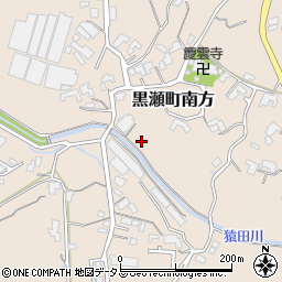 広島県東広島市黒瀬町南方周辺の地図